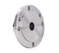 Plaque de face pour tour à métaux, plaque de mandrin en acier à haut teneur en manganèse de 100 mm avec six trous de montage, compatible avec les tours K11 100, K12 100 et K72 100 (14mm)