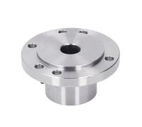 Plaque de face pour tour, plaque de mandrin en acier à haute teneur en manganèse, avec 6 trous de fixation, compatible avec les modèles K11 80, K72 80 et K12 80 ; plaque (25mm)