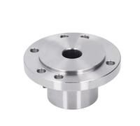 Plaque de face pour tour, plaque de mandrin en acier à haute teneur en manganèse, avec 6 trous de fixation, compatible avec les modèles K11 80, K72 80 et K12 80 ; plaque (14mm)