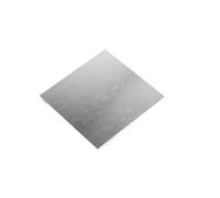 Plaque de fer galvanisée, épaisseur 1 à 3 mm, tôle de fer blanche haute dureté for échangeur de chaleur(300x300x1mm)