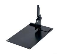 Plaque de fer pour aider à l'alignement du golf lors du positionnement du club lors des exercices d'étalonnage et de visualisation de trajectoire de swing (base)