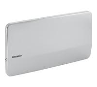 Plaque de fermeture Geberit Twinline à visser Brossé - GEBERIT 115.398.00.1