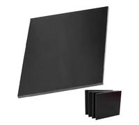 Plaque de fibre de verre époxy FR4 noire G10, 1 pièce, panneau en fibre de carbone antistatique for usage mécanique et électrique(150MM x 100MMx4mm)