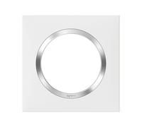 Obturateur à montage en saillie 1 module Legrand Dooxie blanc