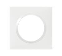 Legrand Plaque de finition Dooxie 1 poste blanc