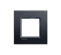 Plaque de finition 1 poste - livinglight neutre - anthracite - lna4802ar -