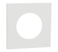 Plaque de finition 1 poste odace - couleur Blanc craie - SCHNEIDER - S920702