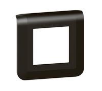 Legrand 079042L Mosaic Plaques de Finition pour 2 Modules, Noir Mat