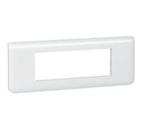 Legrand LEG78816 Plaque programme mosaïque 6 modules horizontal Blanc