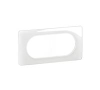 Plaque de finition Céliane 4 à 5 modules - Blanc Emaillé - LEGRAND - CP0008