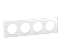 Legrand – Plaque de finition Céliane CP0004 – 4 postes Blanc émaillé