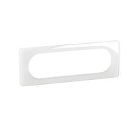 Plaque de finition Céliane 6 à 8 modules - Blanc Emaillé - LEGRAND - CP0011