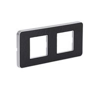 Zenitech - Plaque de finition double Kalya - Ardoise