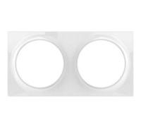 Plaque de finition double pour interrupteur / prise Walli - Fibaro G