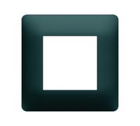 Hager Plaque 1 poste Essensya WE521 Anthracite