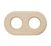 Plaque de finition Fontini Garby double Hêtre naturel