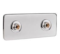 Plaque de finition inox Sertifix - Entraxe 150 mm - PB tub