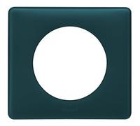 Legrand Céliane Plaque 1 poste Bleu Vert