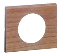 Plaque de finition - LEGRAND - Céliane - 1 poste - Bois - Marron chêne blanchi