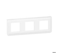 Plaque de finition - LEGRAND - MOSAIC - Blanc - 3x2 modules - Horizontale