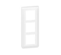 Plaque de finition - Legrand - Mosaic - Blanc - 3x2 modules - Verticale