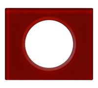 Legrand 069471 Plaque Céliane Matières 1 Poste, Verre Carmin