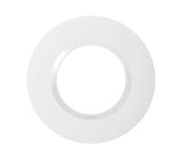 Plaque LEGRAND Dooxie 1 poste ronde blanc