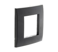 - Plaque de finition simple Simplea - noir