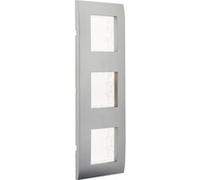 Plaque de finition triple Simplea - métal - Zenitech Gris G