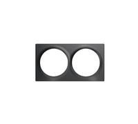 Plaque de finition walli (simple/double/triple) - anthracite