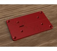 Plaque de fixation ABS Plaque d'insertion pour scie sauteuse Bosch GST 12V-70 Professional