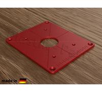 Plaque de fixation ABS Plaque d'insertion pour table de fraisage WALTER 1200W Défonceuse