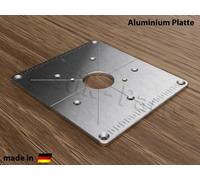 Plaque de fixation ALU Plaque d'insertion pour table de fraisage Bosch GOF 1250 CE Défonceuse