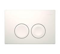 Geberit Delta 25 Plaque d'actionnement ronde 115125115 blanc -alpine, pour double chasse