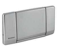 Geberit plaque d' exploitation Highline 115 151 001 en acier inoxydable, la vis de purge d'arrêt de chasse d' eau