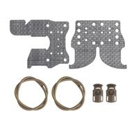 Plaque de Fixation MOLLE pour PTT Tactique, Système MOLLE pour Gilet FCPC