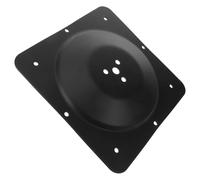 Plaque de Fixation Noire en Fonte pour Pied de Meuble à Cinq Trous | Transforme les Pieds Droits en Pieds Inclinés, Montage DIY, Réparation Solide de Sièges, Tables de Café et Meubles