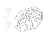 Plaque De Fixation Powertube 750WH Horizontale EB1290000E BOSCH Vélo Électrique