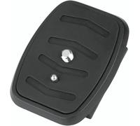 Plaque De Fixation Rapide Pour Appareil Photo (Plaque D'Attache Rapide Pour Appareils Photo Avec Filetage 1/4"" (6,4 Mm), Adaptateur Tête De Trépied Star 55 À 64"",""Gamma 153"", ""Action 165"") N[Z12