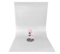 Plaque de Fond en PVC Givré, Accessoire de Photographie 120x60cm, Blanc - Résistante et Imperméable, Idéale pour Produits (Blanche)