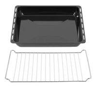 Plaque De Four Émaillée Et Grille - 45,5x37,5x6 Cm - Acier Émaillé - Compatible Bosch Siemens Cons ACCESSOIRES FABRICATION MAISON