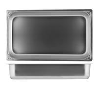 Plaque de Four Inox H&H cm 53x32,5x6.5 Hauteur du Bord Plat