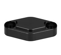 Plaque de frein de stationnement, bloc de frein de stationnement en alliage d'aluminium pour moto KFX 400 450(C (noir))