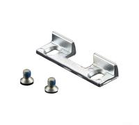 Plaque de gâche de rechange réglable pour KFV Type 115 Zinc moulé sous pression 46 x 14,4 mm Fixation à visser Installation sécurisée pour portes standard