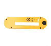 Plaque de gorge de rechange DWE7402DI pour scie de table DWE7490 DWE7491, jaune pour planche de dégagement zéro accessoire