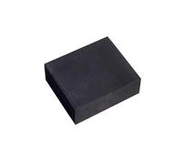 Plaque de graphite de carbone Plaque rectangulaire d'électrode 1 pièce, bloc carré en graphite pur, blocs de hautement for la coulée(20x100x100mm)