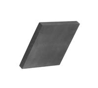 Plaque de graphite thermoconductrice avec conductivité électrique, feuille d'électrode for le travail des métaux, 1 pièce(3x100x100mm)