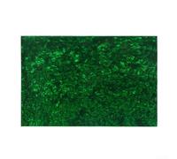 Plaque de grattage pour guitare basse 2,4 mm d'épaisseur (perle verte) | Plastique 3 couches, épaisseur de 2,4 mm, compatible avec les téléphones, double film de protection, facile à découper
