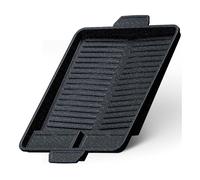 Plaque de gril/plancha rehausse pour réchaud à gaz, poêle grill antiadhésive, accessoire BBQ camping, réchaud camping