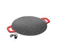 Plaque De Gril Pour Le Comptoir - Plaque De Friture Électrique Pour La Cuisson,Plaque Barbecue Camping, Utilisation Dans La Maison, Camping, Cuisine, Restaurant, Barbecue Intérieur, Grillades Et